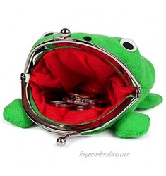 Cute Frog Wallet Anime Cosplay Frog Coin Purse Frog Exchange Purse Small Purse Funny Plush Toy Gift
