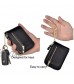 RFID Small Credit Card Holder Wallets for Women Zipper Coin Purse with Keychain