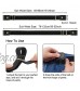 2 Pieces No Buckle Elastic Stretch Belts For Men and Women Buckle Free Adjustable Invisible Elastic Belt Unisex for Jeans Pants and Dress with Metal Buckle Fits Waist 19-52in