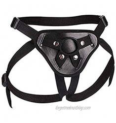 Adjustable Strǎps Flexible Soft Stráp Ôn Wearable Waist Belt Lingerie Hárnéss for Men and Women Black