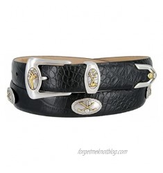 Bayside- Italian Calfskin Leather Designer Dress and Golf Belt For Men