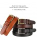 Belts for Men Oil-Tanned Genuine Leather Italian Dress Belt Classic Belt 1-1/8(30mm) Wide