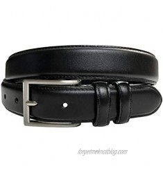 Belts for Men Oil-Tanned Genuine Leather Italian Dress Belt Classic Belt 1-1/8"(30mm) Wide
