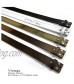 BS57 Classic Vintage Casual Jean Replacement Belt Strap or Belt 1-1/2(38mm) Wide Multi-Style Options