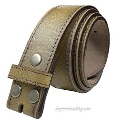 BS57 Classic Vintage Casual Jean Replacement Belt Strap or Belt 1-1/2"(38mm) Wide  Multi-Style Options