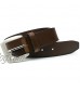 Casual Brown Belt II -Full Grain Leather Belt with Certified Nickel Free Buckle