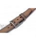 Men's Belt 100% Leather Casual Belt Looks Great with Jeans Khakis Dress - With Classic Single Prong Buckle
