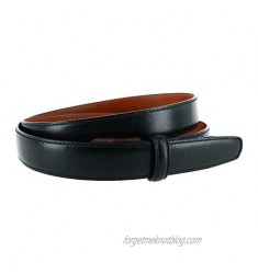 Trafalgar Men's Cortina Leather 25mm Belt Strap