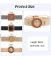 5 Pieces Straw Woven Waist Belts Braided Waist Band Elastic Skinny Dress Belt Stretch Waist Belt Accessory for Jeans Dresses and Pants