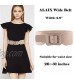 ALAIX Women's Stretchy Belt for Dresses Jumpsuit Coat Fashion Elastic Wide Waist Belt Waistband