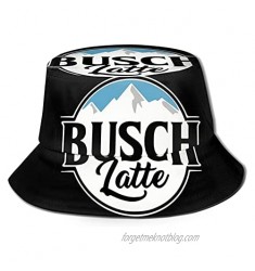 Bus-ch Latte Hat  Bucket Hat Wide Brim Summer Fisherman Cap Fashion Packable Sun Hat