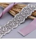 HONGMEI Rhinestone Bridal Belt Crystal Wedding Dress Belt Shiny Wedding Accessories