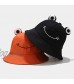 Reversible Cotton Bucket Hat Fashion Checker Fisherman Cap Packable Sun Hat