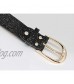 Sequin Belts for Women Rhinestone Jeweled Belts Black Silver Gold