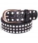 Sequin Belts for Women Rhinestone Jeweled Belts Black Silver Gold