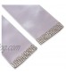 Sisjuly Rhinestones Bridal Sashes Beaded Belts for Formal Prom Party Evening Dress