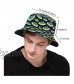 UFO Bucket Hat for Men Bucket Hat Fish Cap Men Wide Brim Sun Protection Hat for Unisex Adult
