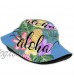 vdcucc Hawaii Beach Bucket Hat Reversible for Women Men Teen Sun Hat Fashion Fisherman Hat Beach Travel Outdoor Cap