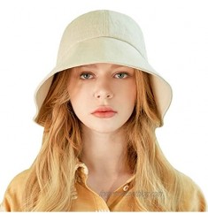 WHITE SANDS MOJA Linen Victorian Bonnet Hat Sun Cap  Foldable Summer Visor | New Katy