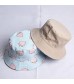 Womens Cute Strawberry Bucket Hat Foldable Double-Sided Fisherman Hats Girls Outdoor Sun Hats for Ladies
