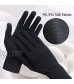 EvridWear Natural Silk Knitted Full UV Protection Hypoallergenic for Running Biking Motorcycling Driving Glove