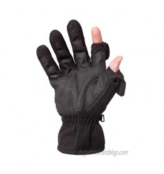 Freehands Men's Stretch Thinsulate Gloves  Medium  Black