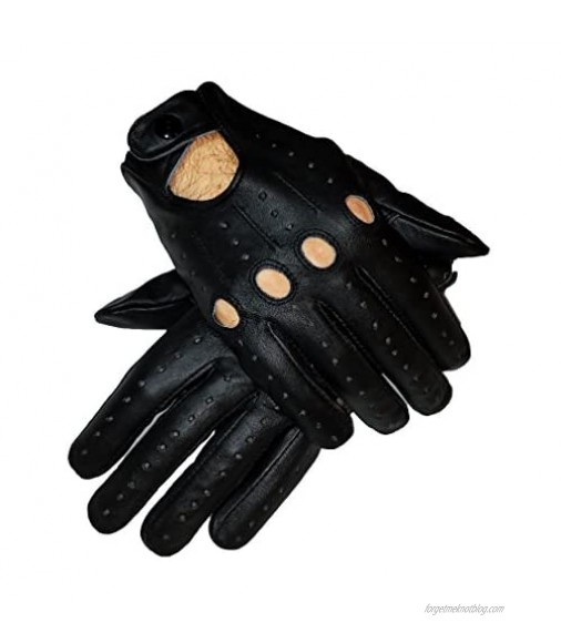 Genuine Leather Driving Gloves for men