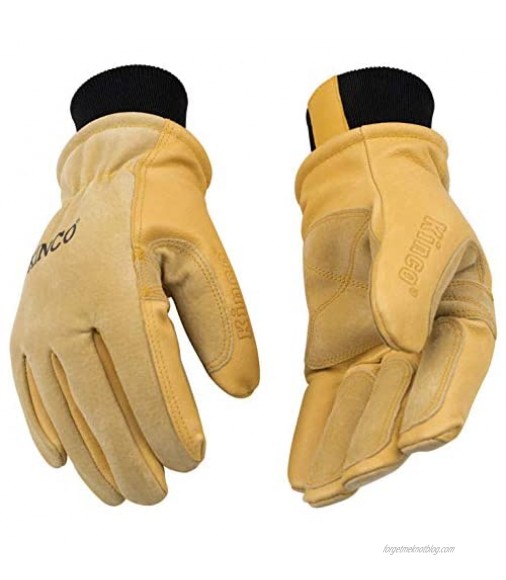 Kinco - Lined Premium Leather Work and Ski Gloves