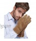 LETHMIK Winter Touchscreen Knit Gloves Mens Warm Wool Lining Texting for Smartphones