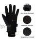 Mens Winter Gloves Cold Weather Thermal Warm Fleece Windproof Gloves for Men