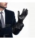 Mens Winter Gloves Nappa Leather Cashmere Touchscreen - Thermal Gifts for Dad