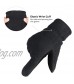 OZERO Winter Gloves for Men and Women Warm Deerskin Leather Gloves for Cold Weather