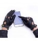 Riparo Men's Vegan Leather Full-finger Driving Touchscreen Gloves