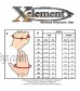 Xelement XG37548 Men's Yellow and Black Full Grain Deerskin Gloves - X-Small