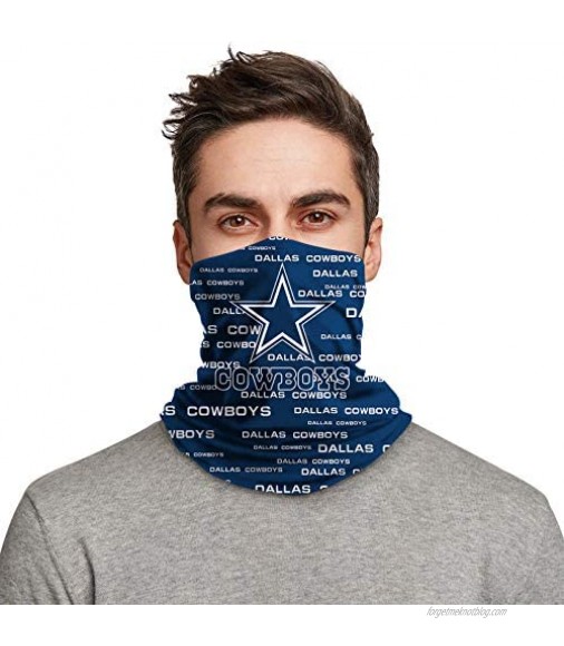 2 Pcs Unisex Neck Gaiter Reusable Face Mask Washable Sun Dust Protection Face Cover Balaclava Scarf Shield for Men Women
