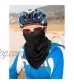 6 Pieces Summer Face Cover Neck Gaiter UV Protection Face Bandana Scarf Unisex Breathable Balaclava with Ear Loop
