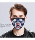 Cruz Azul Fútbol Club Adult Reusable Bandana Face Mask Black Border Mouth Mask for Outdoor Sports (2 Packs)