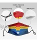 Wonder-Woman Face Cover Reusable Half Mouth S-hield Balaclava Bandanas for Outdoor Mask