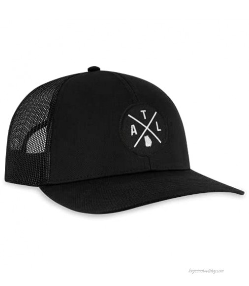 City X Design Trucker Hats - Patch Style - Baseball Cap Mesh Snapback Golf Hat