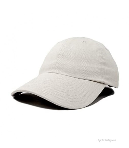 DALIX Baseball Cap Dad Hat Plain Men Women Cotton Adjustable Blank Unstructured Soft