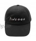 HSYZZY Dad Hat Finesse Friends Letters Embroidered Baseball Cap Adjustable Strapback Unisex