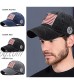IZUS Washed Baseball-Hats American-Flag Distressed - 100% Distressed Cotton Dad Hat Embroiderred for Unisex