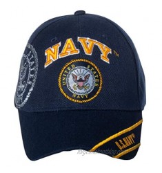 Officially Licensed United States Navy Logo Embroidered Baseball Cap