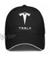 Thy Thou Tesla Hat for Men Women Trucker Hats Adjustable Mesh Embroidered Dad Hat Snapback Baseball Cap for Gift