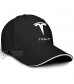 Thy Thou Tesla Hat for Men Women Trucker Hats Adjustable Mesh Embroidered Dad Hat Snapback Baseball Cap for Gift