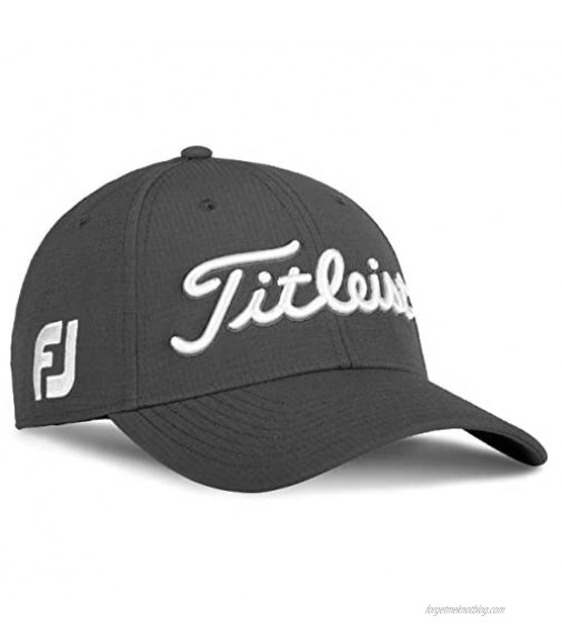 Titleist Golf- Tour Elite Cap Legacy Collection Charcoal/White Small/Medium