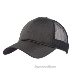Zylioo XXL Oversize Mesh Trucker Baseball Cap Adjustable Plain Breathable Dad Cap Quick Dry Running hat for Big Heads