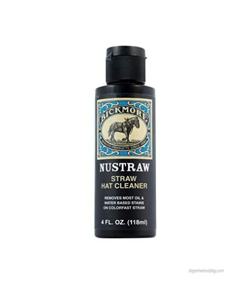 Bickmore Nustraw Toxic Free Straw Hat Care. Bick Hat Cleaner for Straw Fedora Cowboy style hats