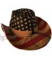 Headchange USA Cowboy Hat 4th of July Independence Western Patriotic American Flag