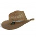 Outdoor Sea Grass Straw Gambler Hat